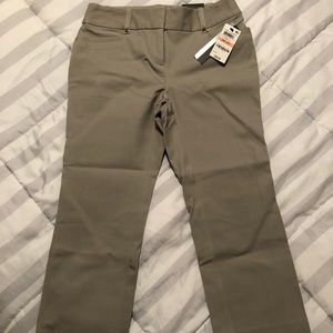 Khaki Capri. Never worn. Macy’s.